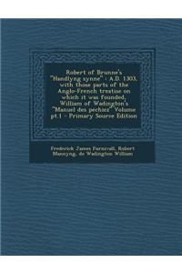 Robert of Brunne's Handlyng Synne