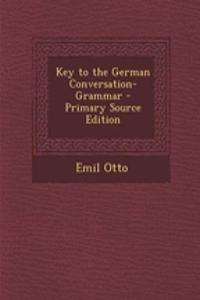 Key to the German Conversation-Grammar