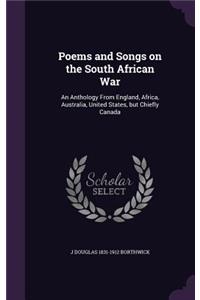 Poems and Songs on the South African War