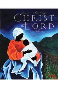 Christ the Lord Christmas Nativity Bulletin, Large (Pkg of 50)