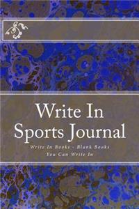 Write In Sports Journal