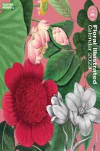 Royal Botanic Gardens Kew, Floral Illustrated Square Wall Calendar 2023