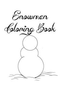 Snowman Coloring Book