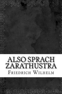 Also Sprach Zarathustra