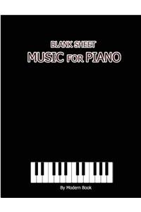 Blank Sheet Music For Piano