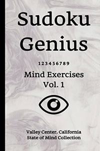 Sudoku Genius Mind Exercises Volume 1