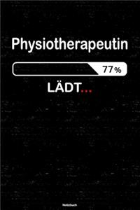 Physiotherapeutin Lädt... Notizbuch