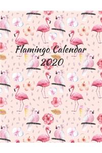 Flamingo Calendar 2020