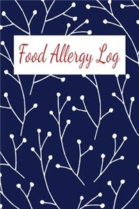 Food Allergy Logbook & Journal