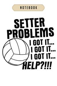 Volleyball Journal Notebook