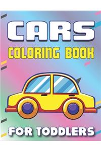 Cars Coloring Book for Toddlers