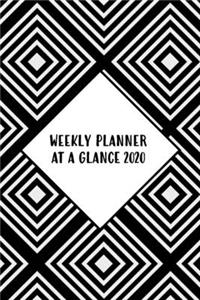 Weekly Planner At A Glance 2020