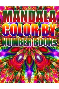 Mandala Color by Number Books