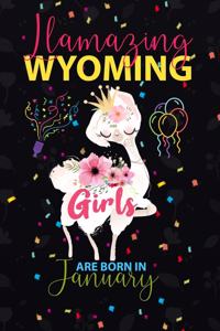 Llamazing Wyoming Girls are Born in January