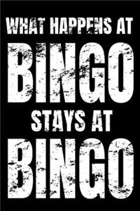 What Happens at Bingo Stays at Bingo