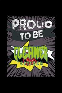 Proud to be cleaner citizen