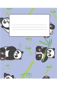 Panda Composition Notebook