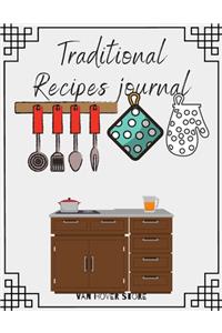 Traditional Recipes journal