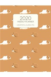 2020 Weekly Planner Hamster & Guinea Pig