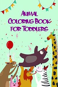 Animal Coloring Book for Toddlers