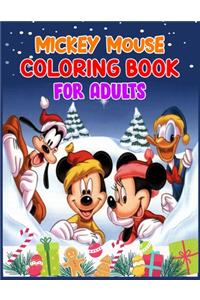 Mickey Mouse Coloring Book For Adults