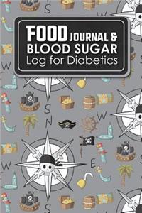 Food Journal & Blood Sugar Log for Diabetics