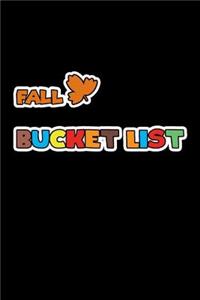 Fall Bucket List