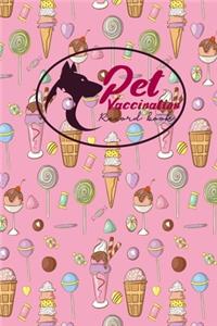 Pet Vaccination Record Book