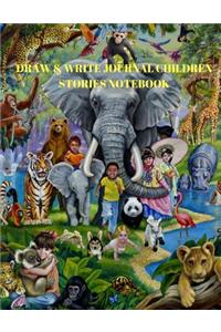 Draw & Write Journal Children Stories Notebook
