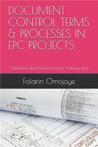Document Control Terms & Processes in Epc Projects
