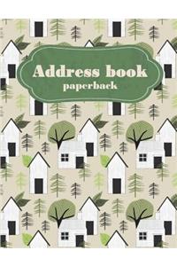 Address book paperback