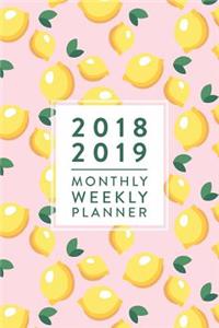2018 2019 - Monthly Weekly Planner