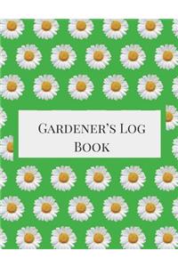Gardener's Log Book