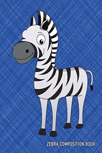 Zebra Composition Book
