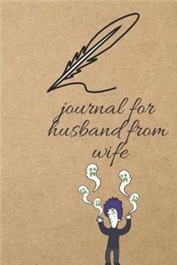 Journal for Husband from Wife