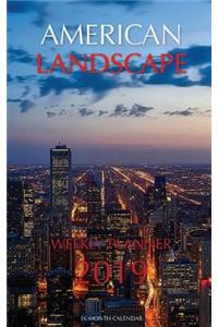 American Landscape Weekly Planner 2019