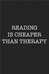 Reading Is Cheaper Than Therapy