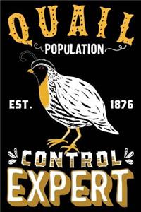 Quail Population Est. 1876 Control Expert