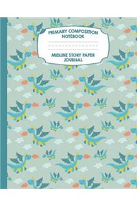 Primary Composition Notebook Midline Story Paper Journal