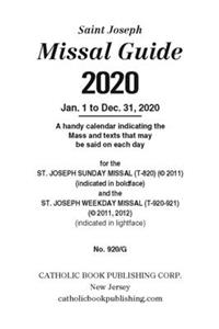 St. Joseph Annual Missal Guide (2020)