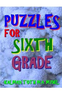 Puzzles for Sixth Grade