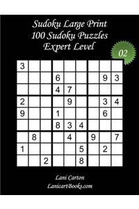 Sudoku Large Print - Expert Level - N°2