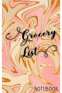Grocery List Notebook