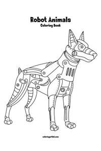 Robot Animals Coloring Book 1