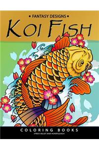 Koi Fish Coloring Book