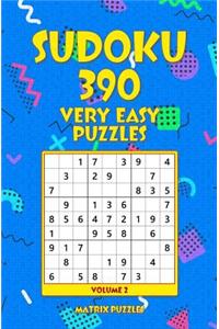 SUDOKU 390 Very Easy Puzzles