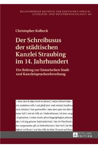 Schreibusus der staedtischen Kanzlei Straubing im 14. Jahrhundert