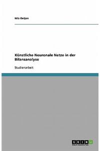 Künstliche Neuronale Netze in der Bilanzanalyse