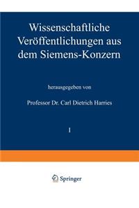 Wissenschaftliche Veröffentlichungen Aus Dem Siemens-Konzern