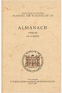 Almanach Der Akademie Der Wissenschaften